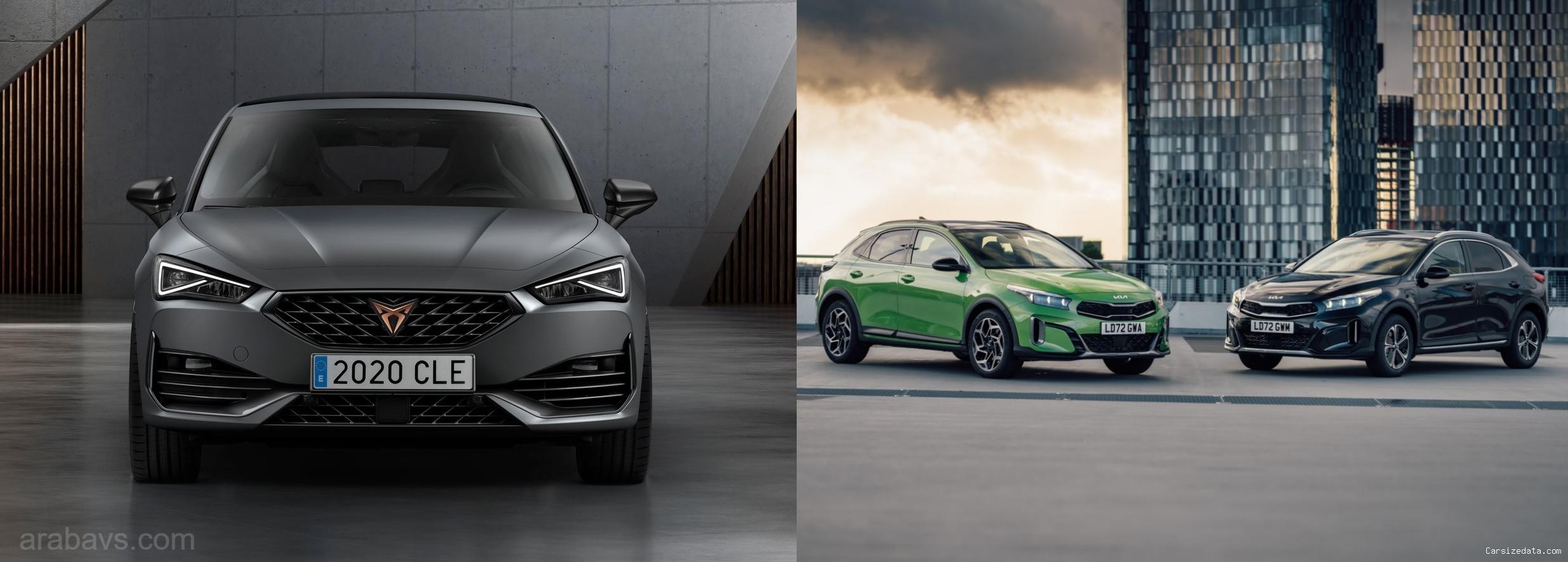 2023 Cupra Cupra Leon vs 2023 Kia XCeed Comparison