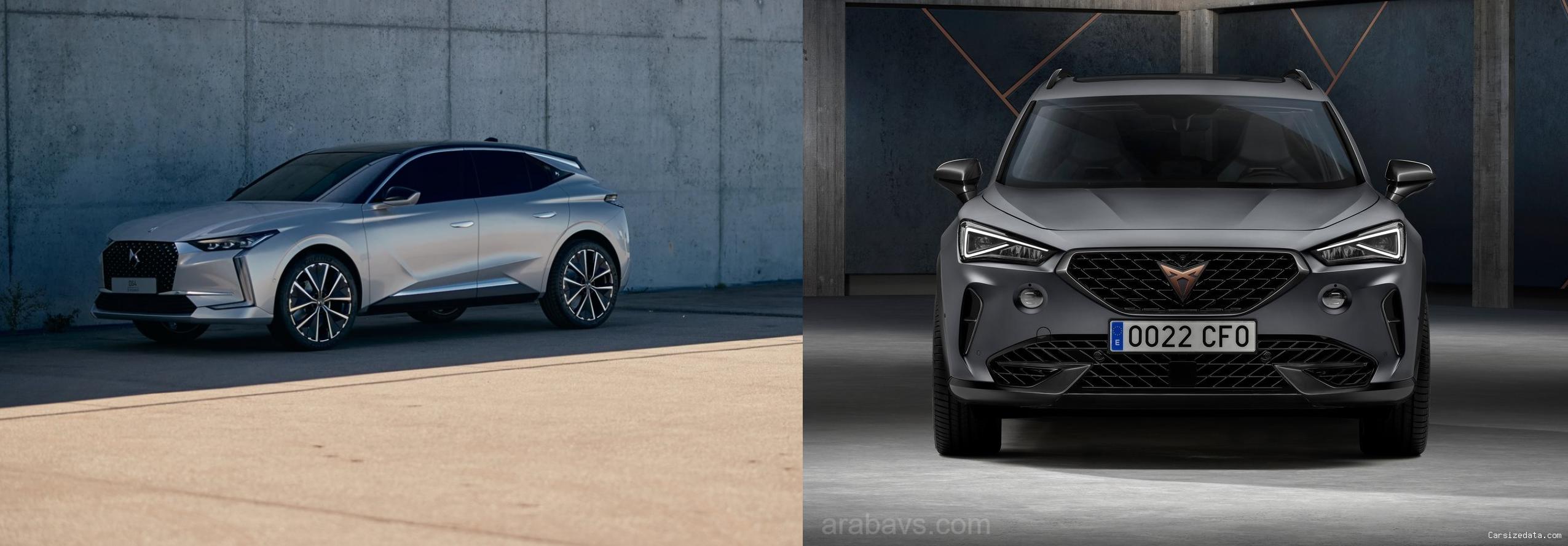 2022 DS DS 4 vs 2023 Cupra Cupra Formentor Comparison