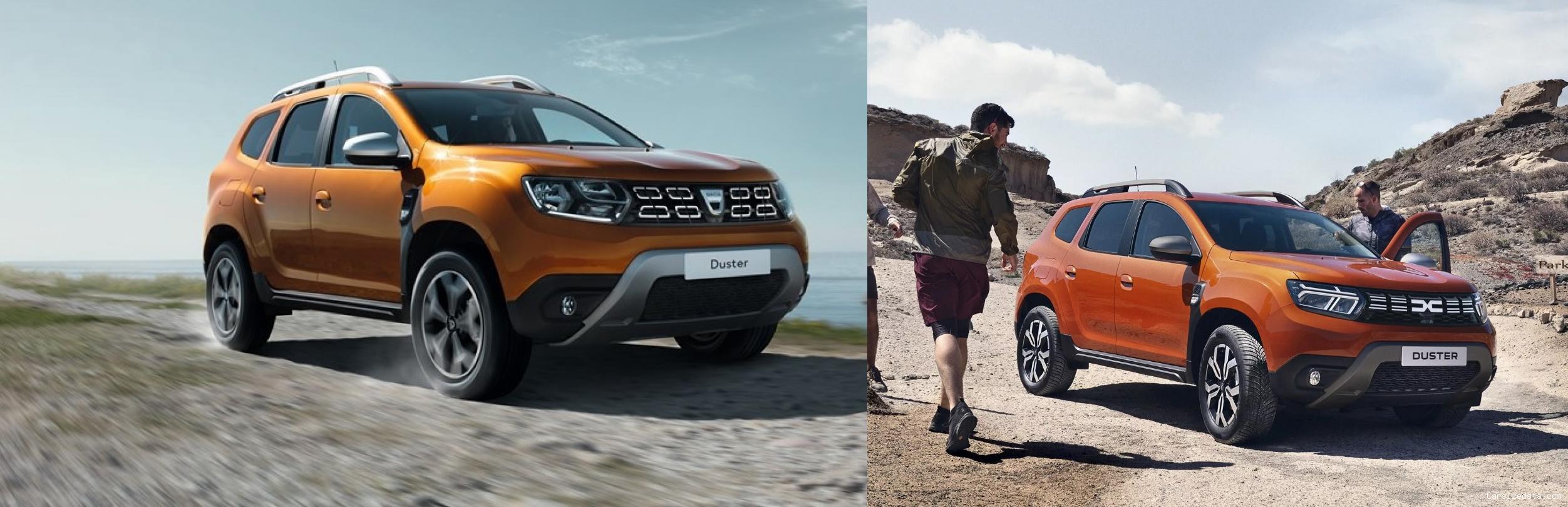 2020 Dacia Duster vs 2023 Dacia Duster Comparison
