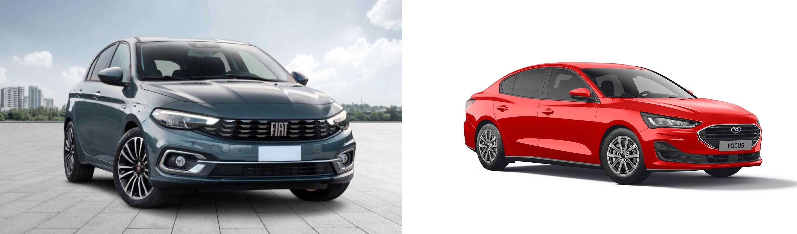 2022 Fiat Egea vs 2023 Ford Focus Comparison