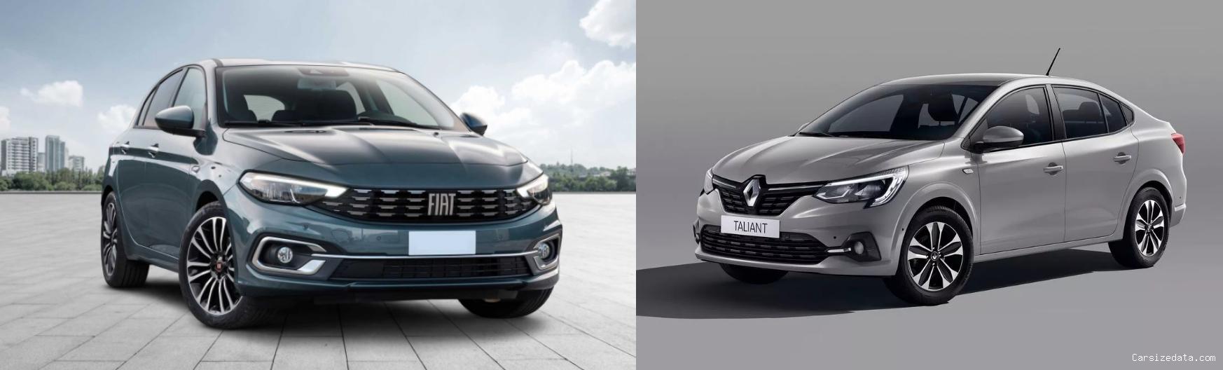 2023 Fiat Egea vs 2023 Renault Taliant Comparison