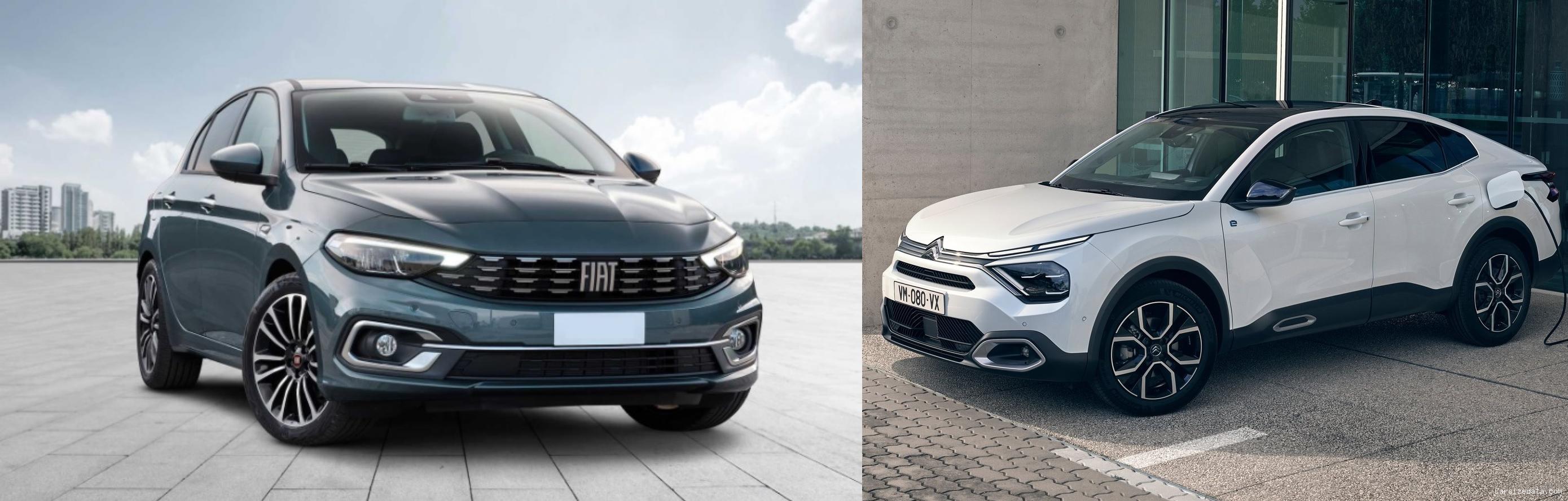 2023 Fiat Egea vs 2023 Citroen C4 X Comparison