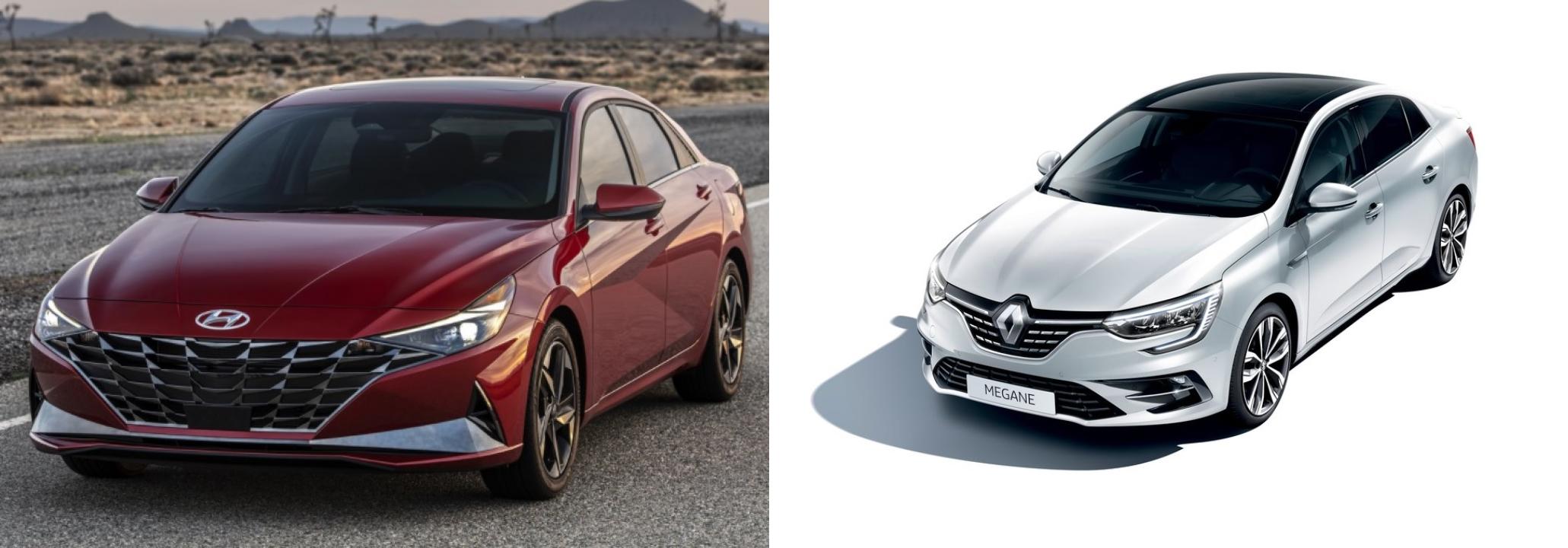 2023 Hyundai Elantra vs 2023 Renault Megane Comparison