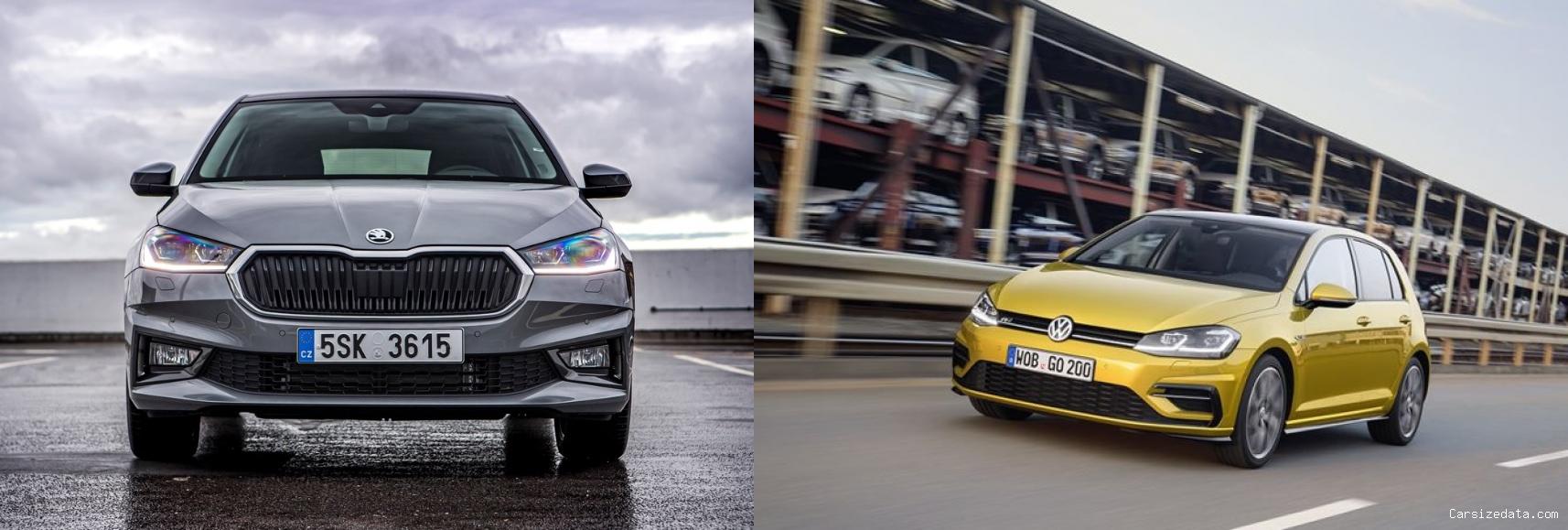 2023 Skoda Fabia vs 2019 Volkswagen Golf Comparison