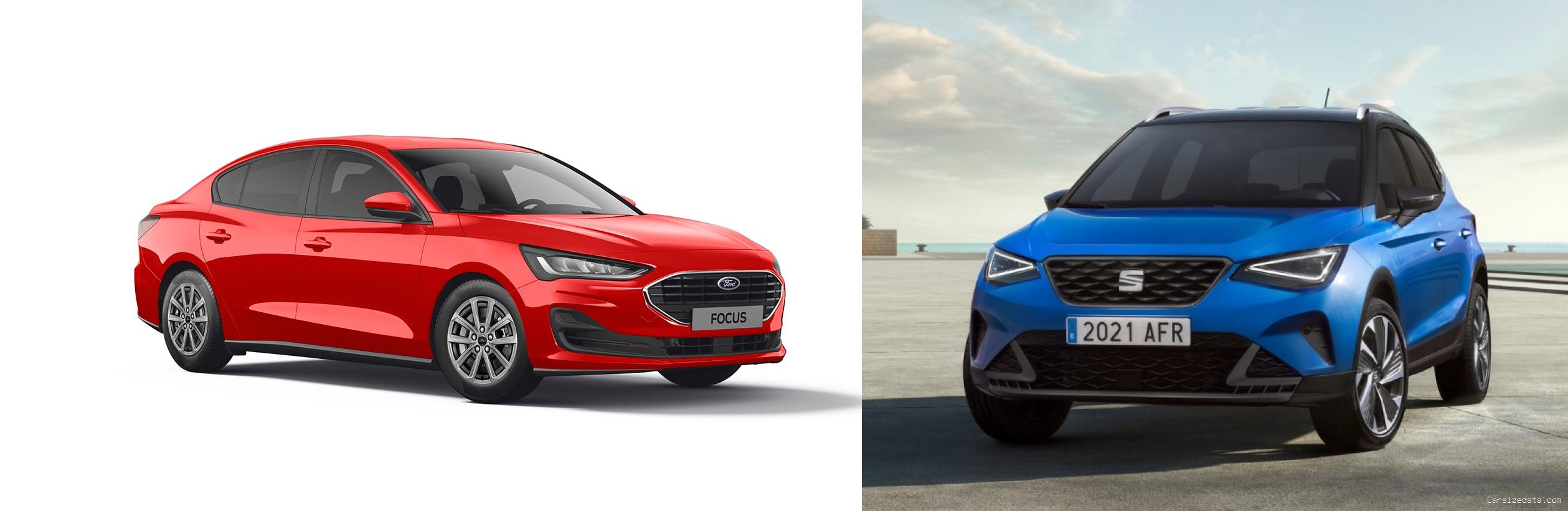 2023 Ford Focus vs 2023 Seat Arona Comparison