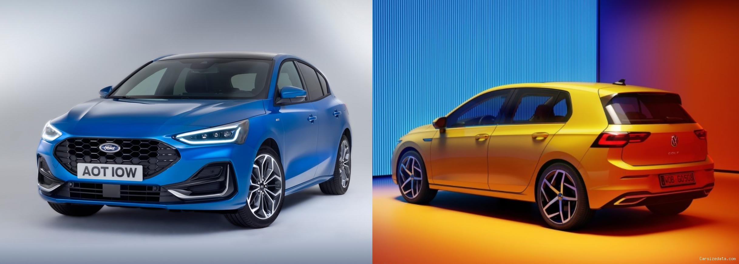 2023 Ford Focus HB vs 2023 Volkswagen Golf Comparison