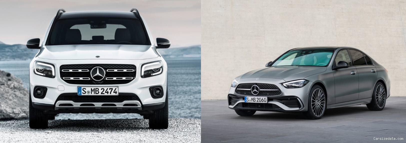 2023 Mercedes GLB vs 2023 Mercedes C Series Comparison