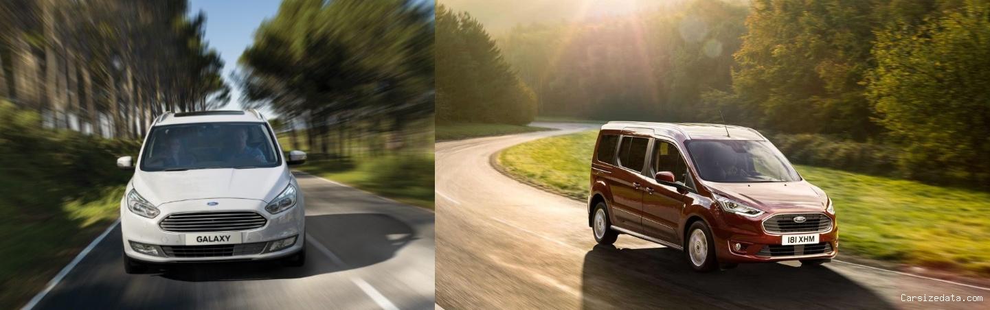 2016 Ford Galaxy vs 2019 Ford Tourneo Connect Comparison