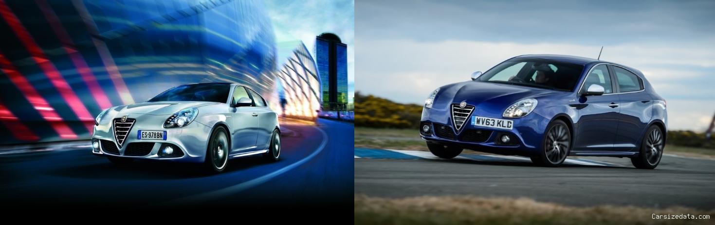 2018 Alfa Romeo Giulietta vs 2020 Alfa Romeo Giulietta Comparison