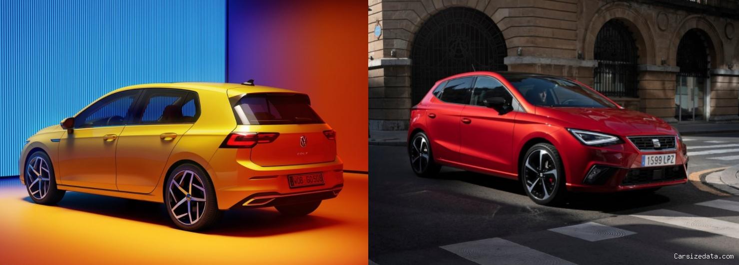 2023 Volkswagen Golf vs 2023 Seat Ibiza Comparison