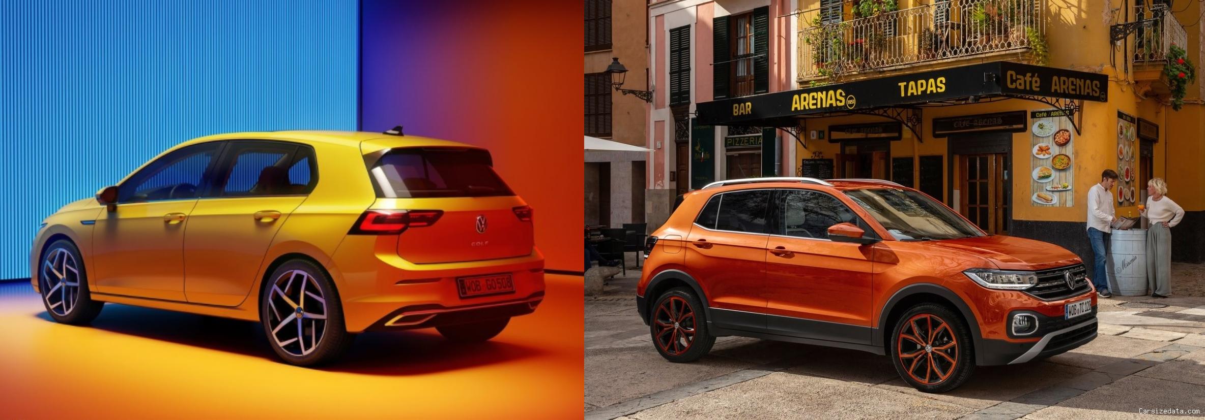 2023 Volkswagen Golf vs 2023 Volkswagen T-Cross Comparison