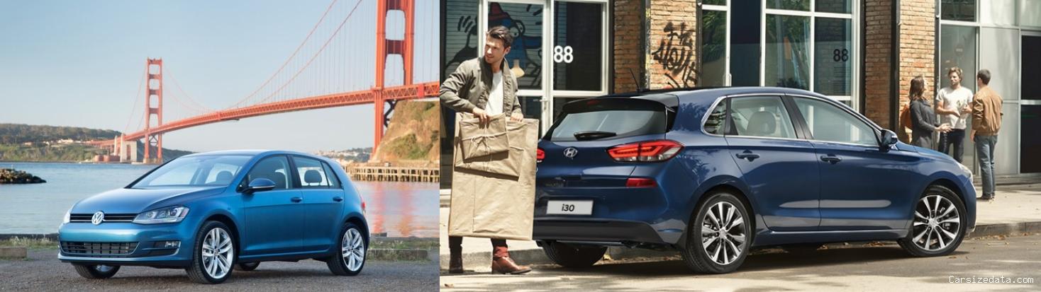 2013 Volkswagen Golf vs 2017 Hyundai i30 Comparison