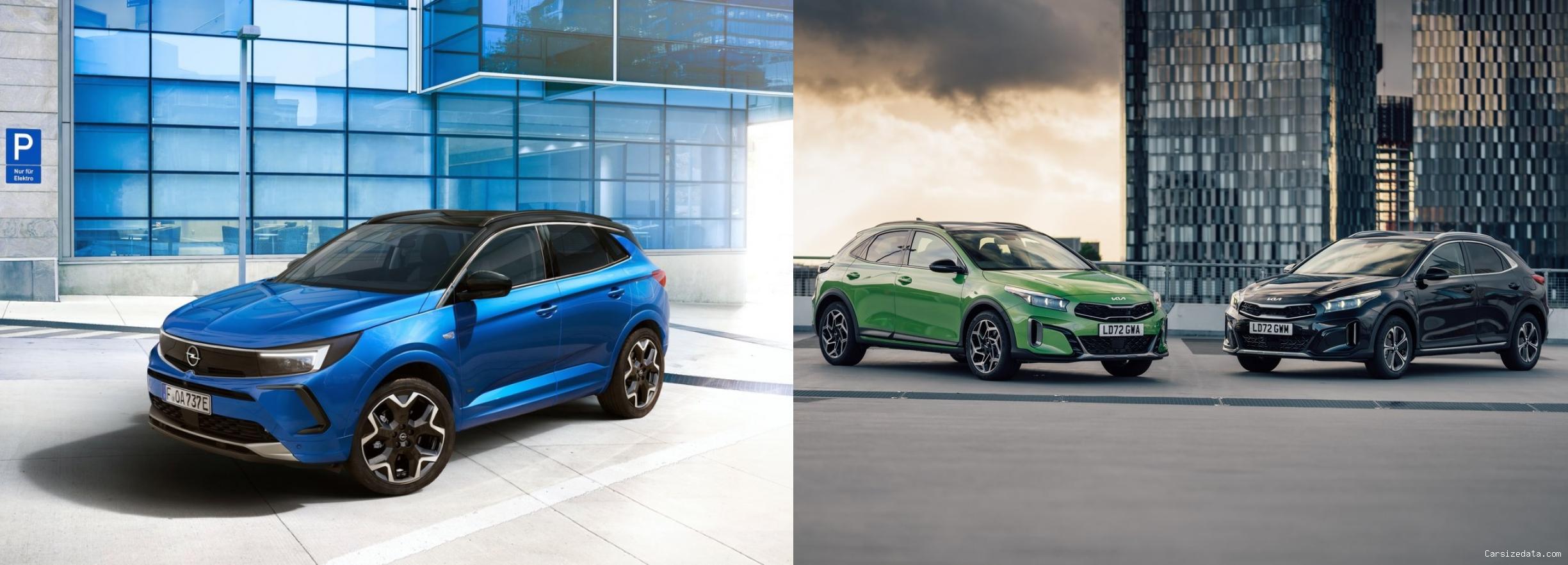 2023 Opel Grandland vs 2023 Kia XCeed Comparison