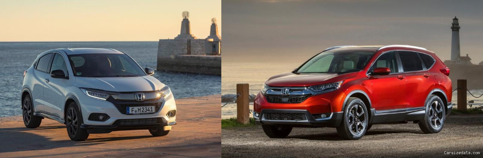 2019 Honda HR-V vs 2018 Honda CR-V Comparison
