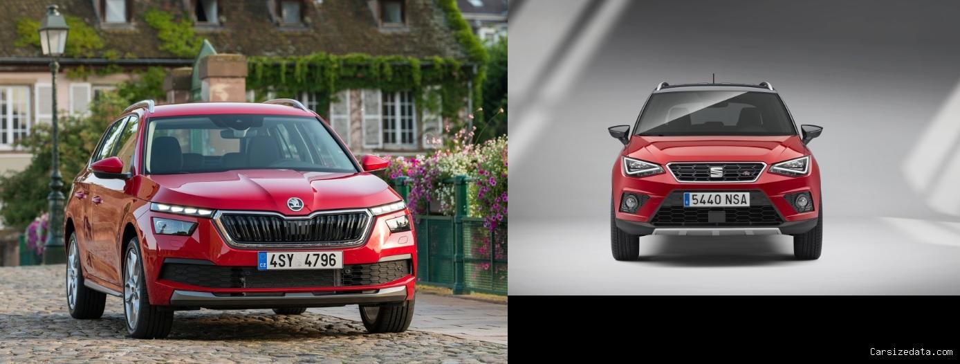 2021 Skoda Kamiq vs 2021 Seat Arona Comparison