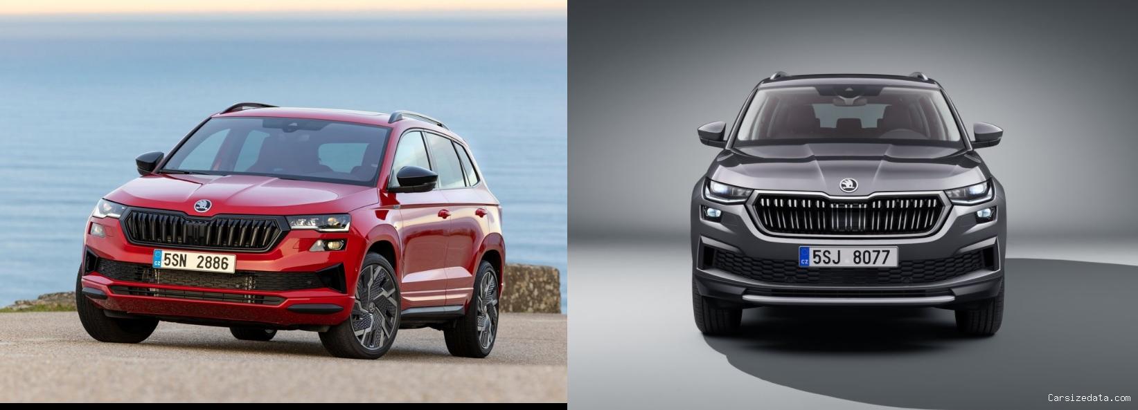 2023 Skoda Karoq vs 2023 Skoda Kodiaq Comparison