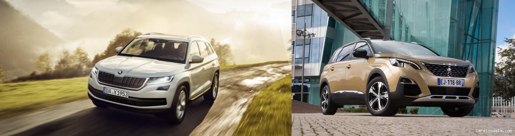 2019 Skoda Kodiaq vs 2019 Peugeot 5008 Comparison