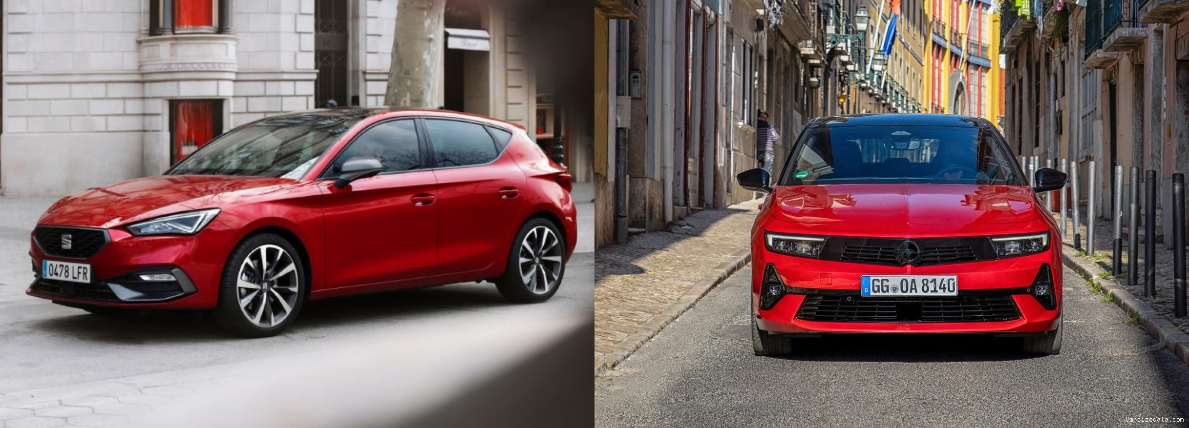 2023 Seat Leon vs 2023 Opel Astra Comparison