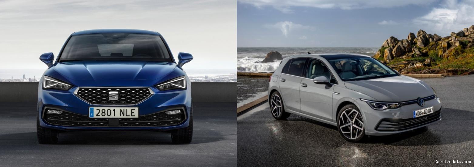 2022 Seat Leon vs 2022 Volkswagen Golf Comparison
