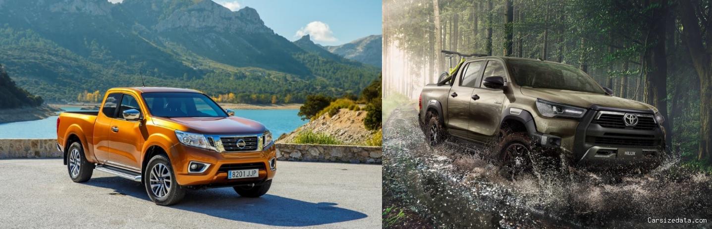2018 Nissan Navara vs 2021 Toyota Hilux Comparison