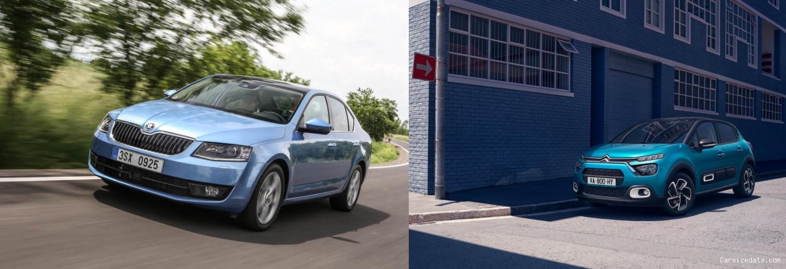 2016 Skoda Octavia vs 2021 Citroen C3 Comparison