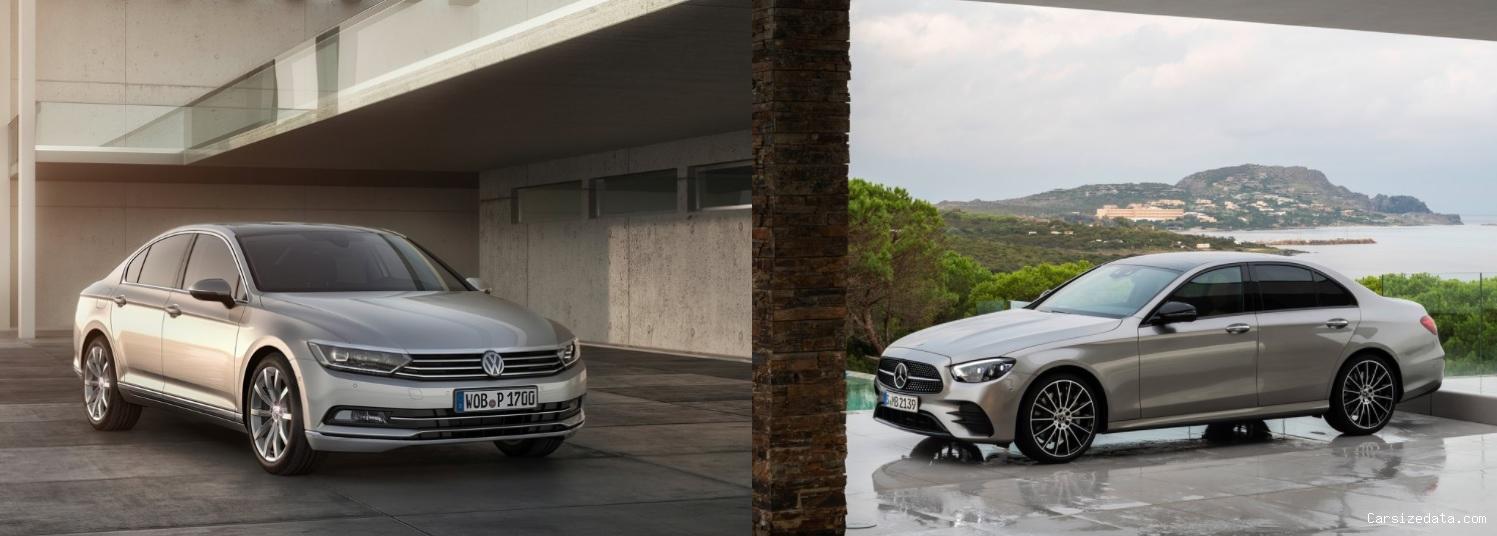 2017 Volkswagen Passat vs 2022 Mercedes E Series Comparison