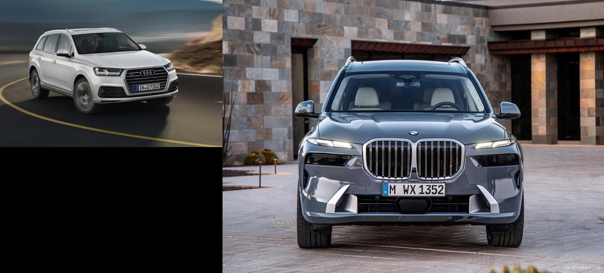 2023 Audi Q7 vs 2023 BMW X7 Comparison