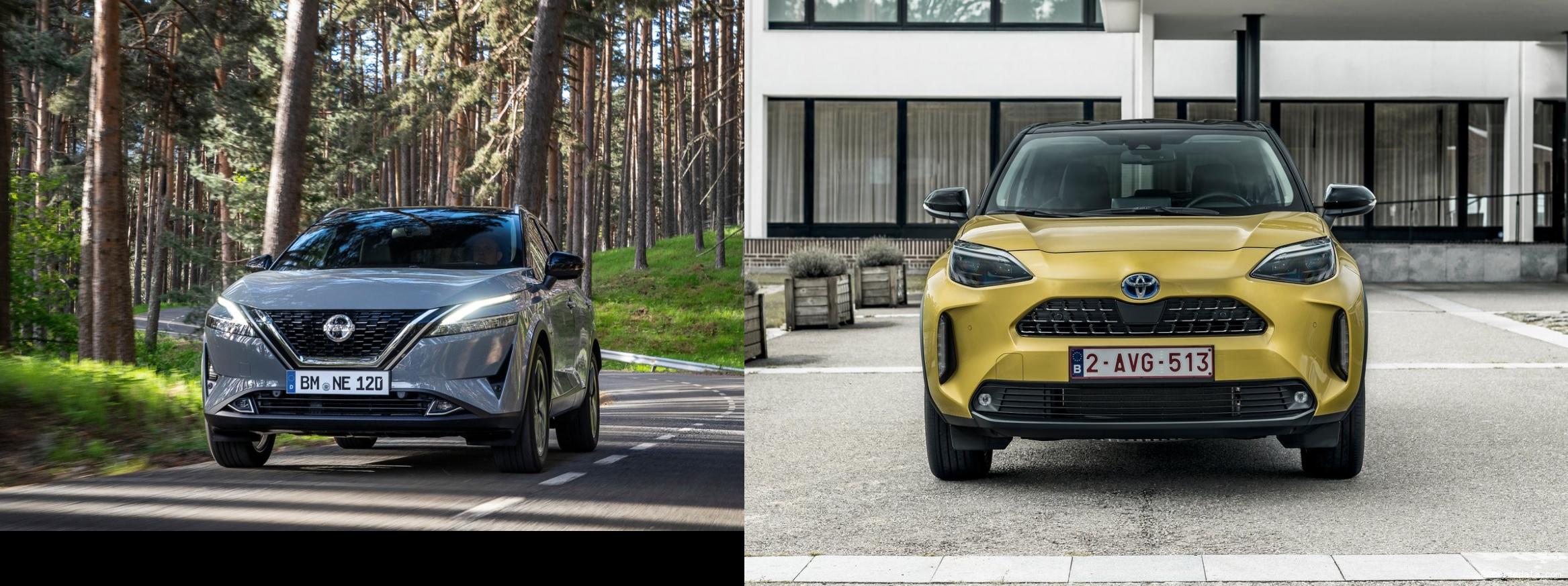 2022 Nissan Qashqai vs 2022 Toyota Yaris Cross Comparison