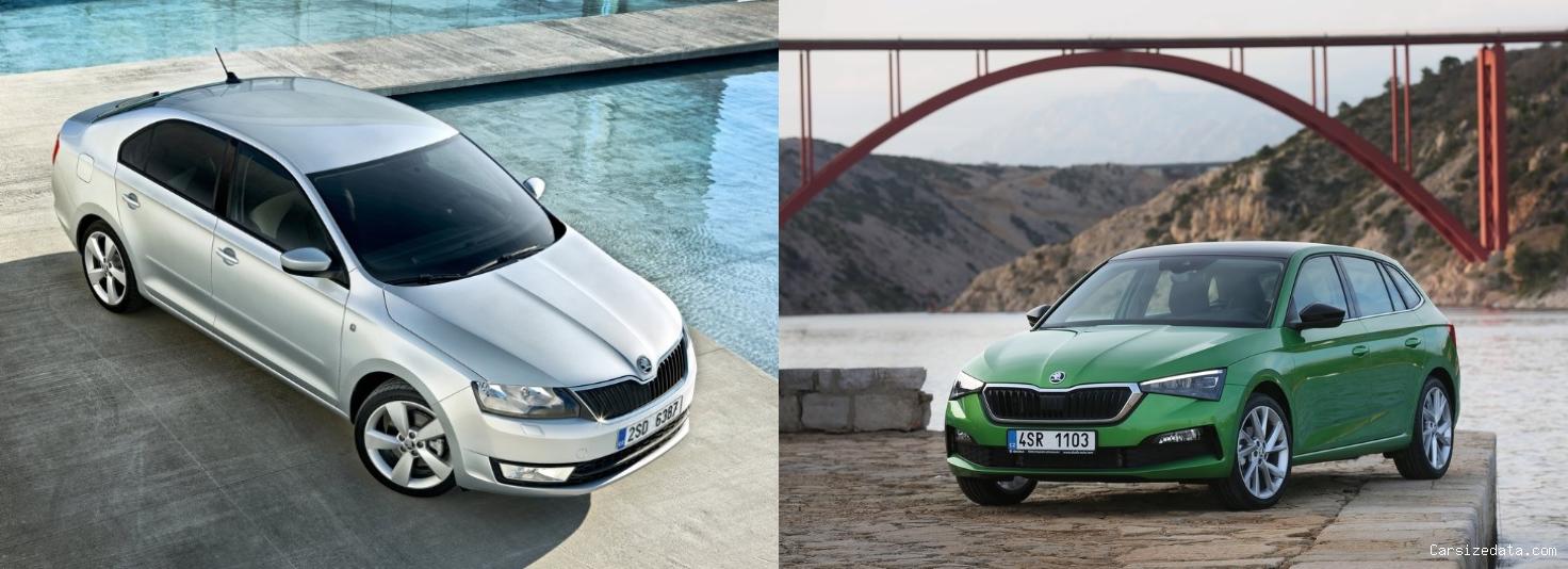 2018 Skoda Rapid vs 2021 Skoda Scala Comparison
