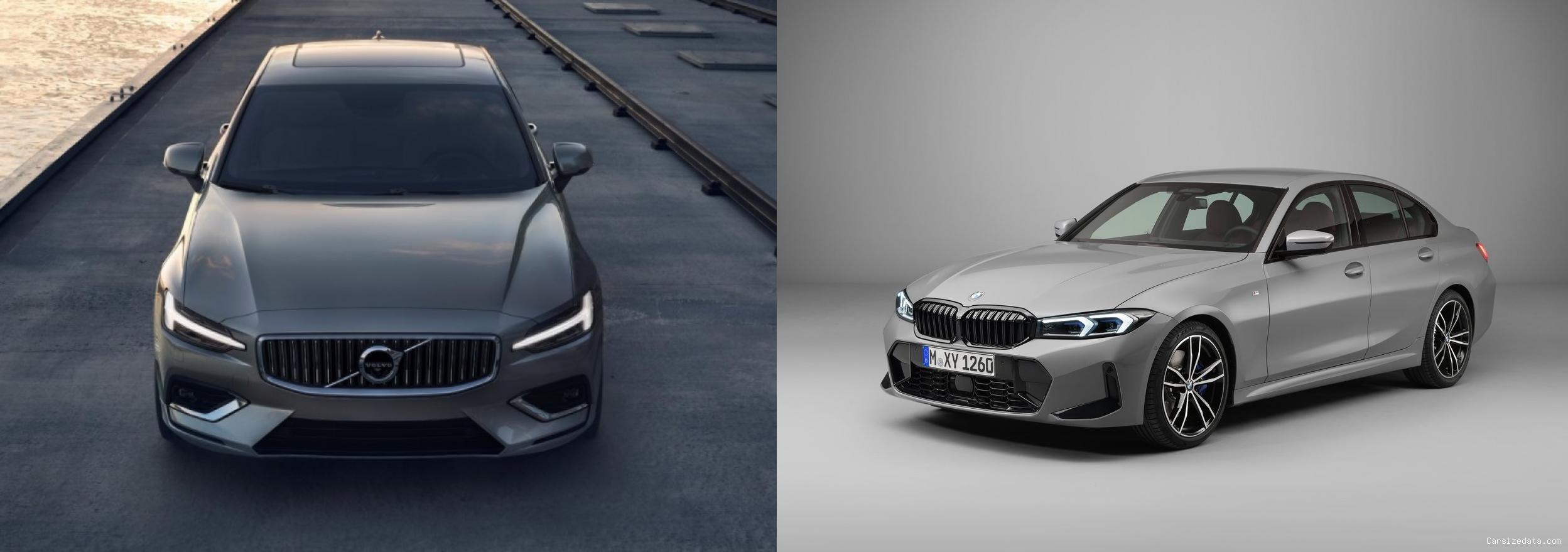 2021 Volvo S60 vs 2023 BMW 3 Series Comparison