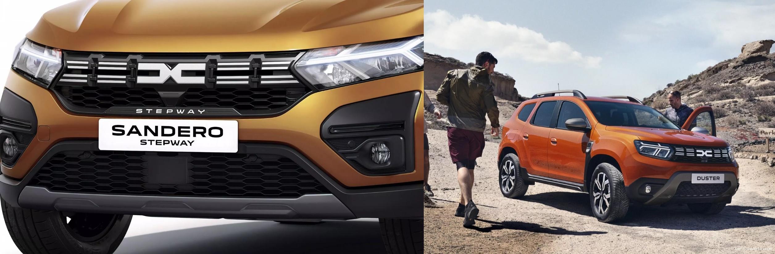 2023 Dacia Sandero Stepway vs 2023 Dacia Duster Comparison