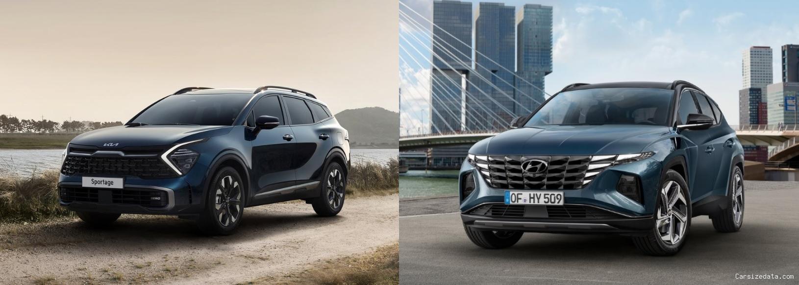 2023 Kia Sportage vs 2023 Hyundai Tucson Comparison
