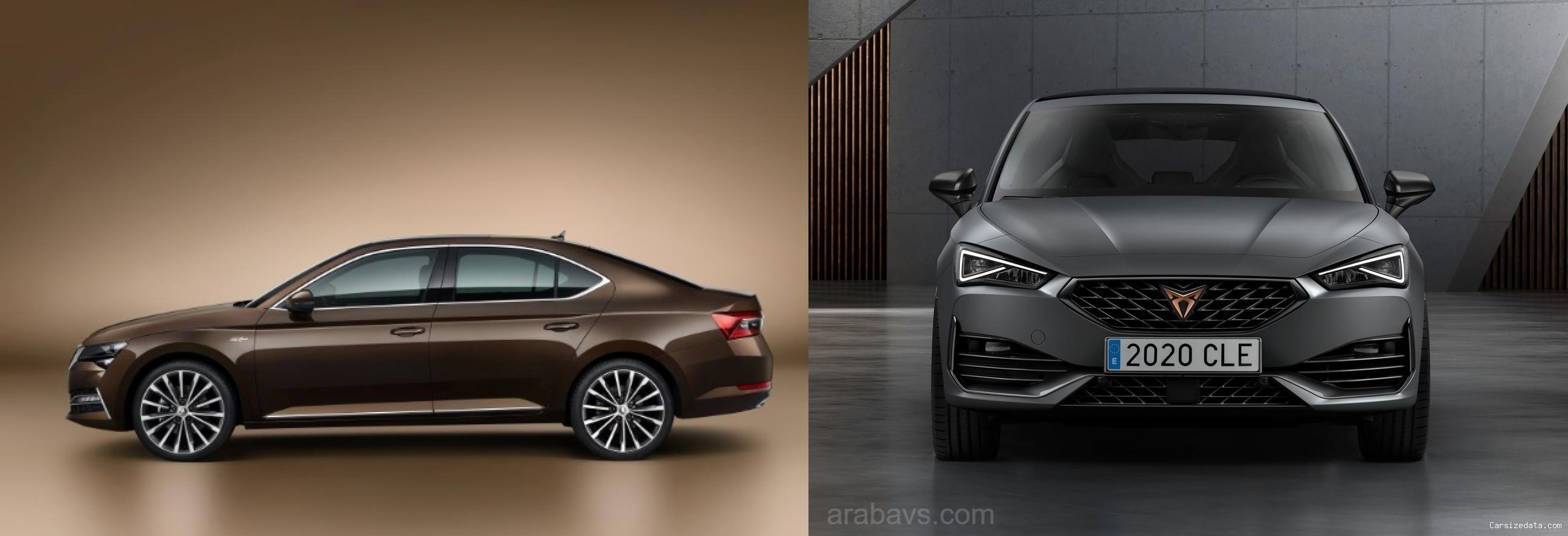 2023 Skoda Superb vs 2023 Cupra Cupra Leon Comparison