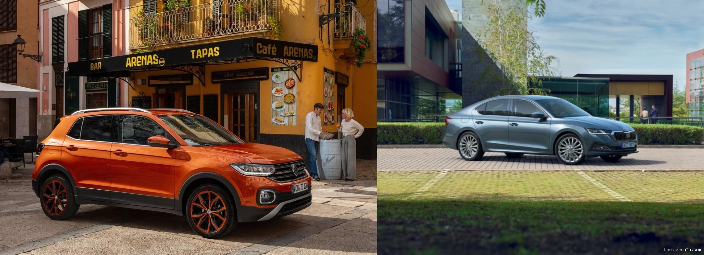 2023 Volkswagen T-Cross vs 2023 Skoda Octavia Comparison