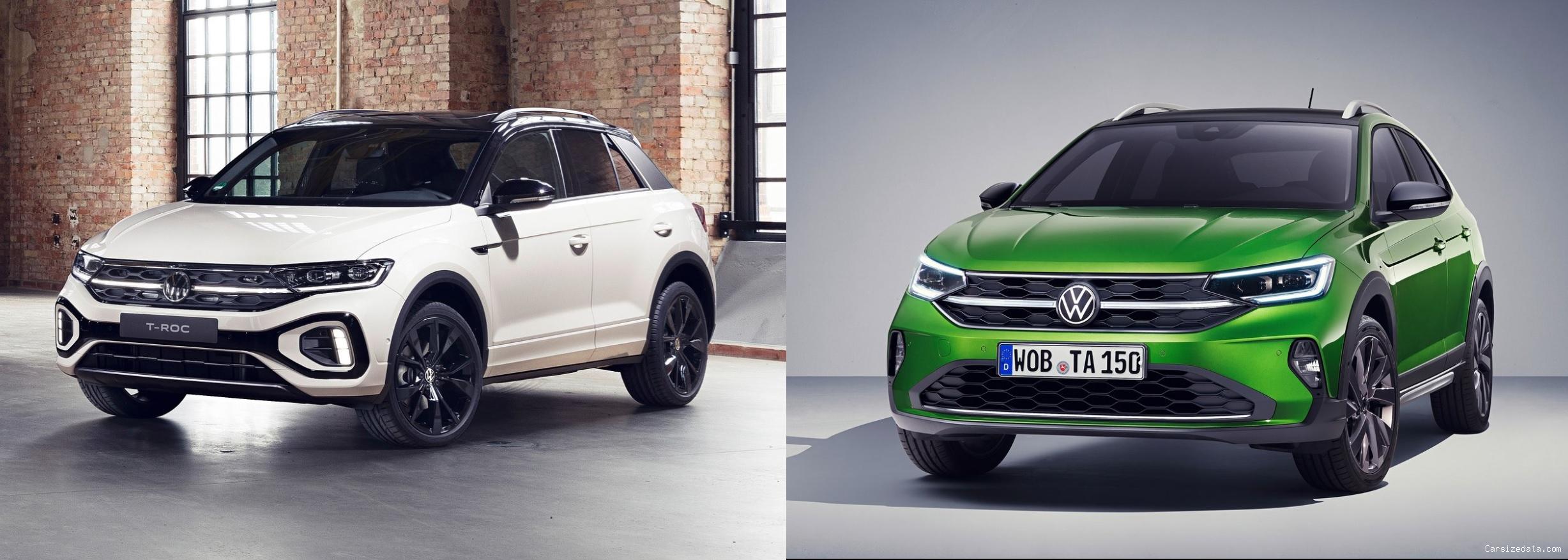 2023 Volkswagen T-Roc vs 2023 Volkswagen Taigo Comparison