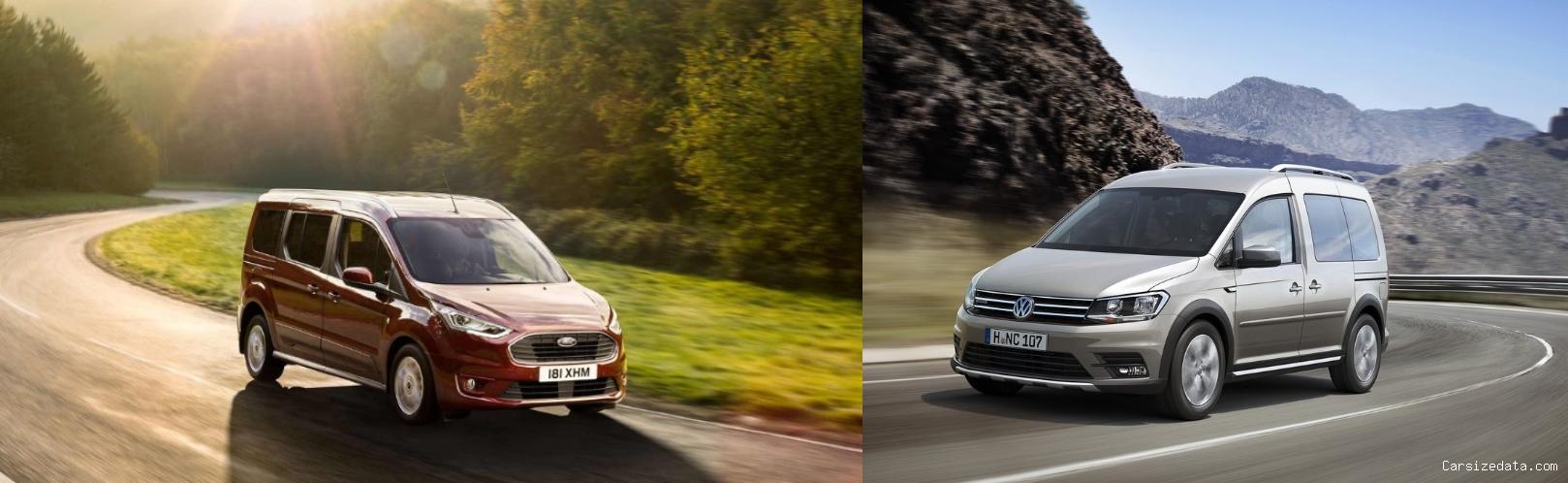 2019 Ford Tourneo Connect vs 2018 Volkswagen Caddy Comparison