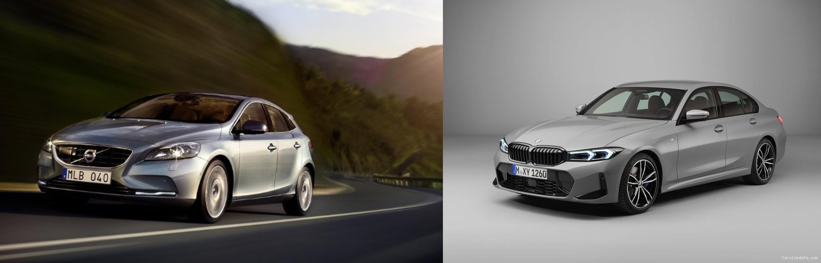2019 Volvo V40 vs 2023 BMW 3 Series Comparison