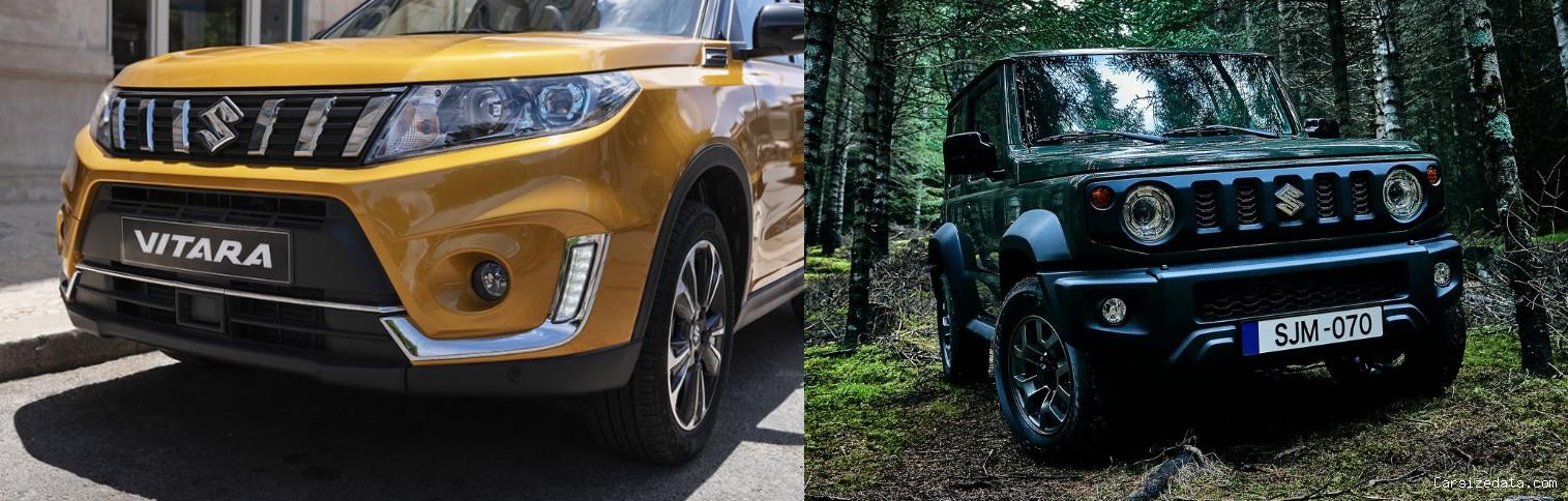 2023 Suzuki Vitara vs 2023 Suzuki Jimny Comparison