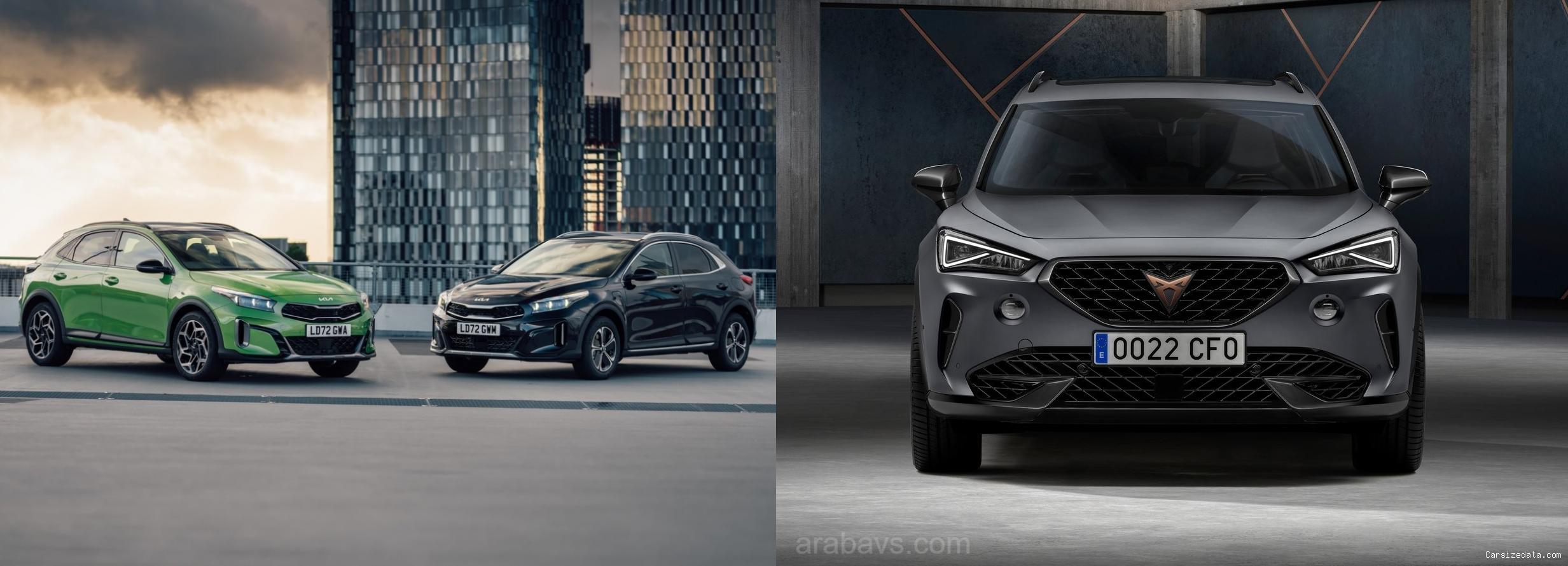 2023 Kia XCeed vs 2023 Cupra Cupra Formentor Comparison