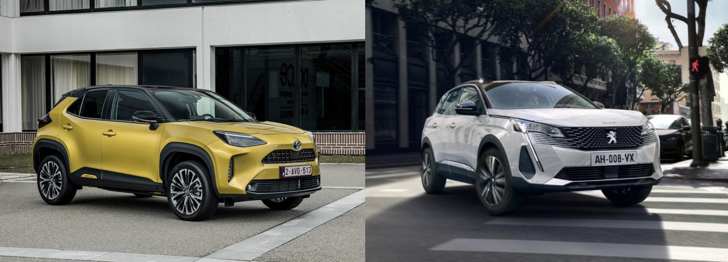 2023 Toyota Yaris Cross vs 2023 Peugeot 3008 Comparison