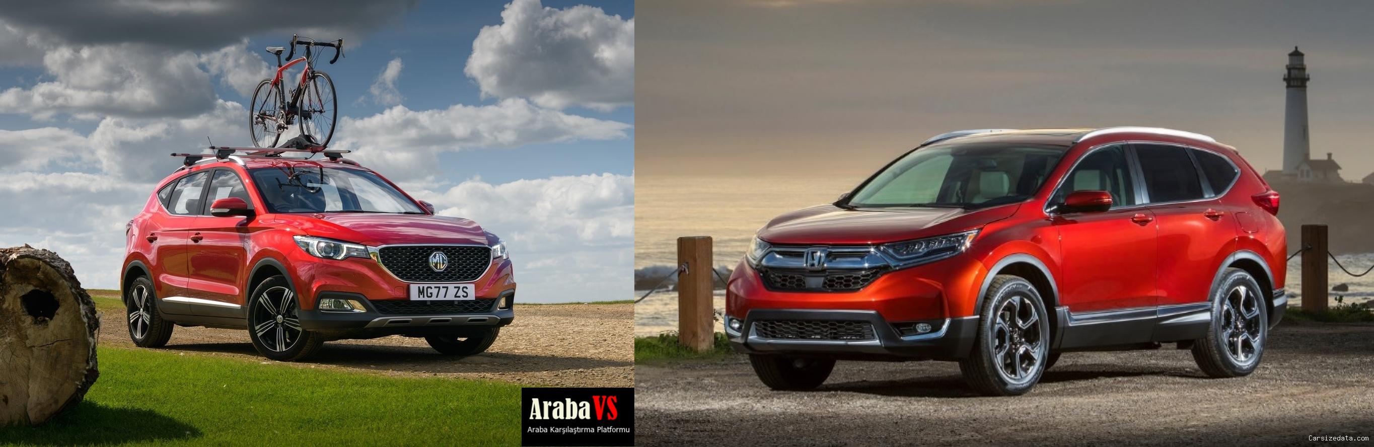 2023 MG ZS vs 2018 Honda CR-V Comparison